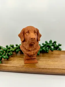 Golden Retriever Bust dog