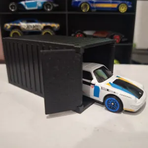 Shipping Container One side door HotWheels 1/64