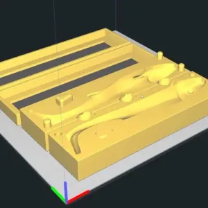 Casting fishing mold