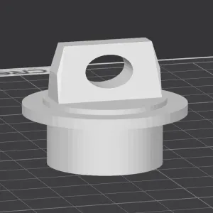 Gas Cap with Tie Loop