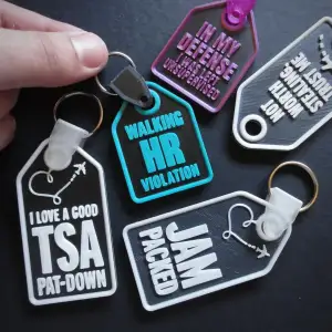 Quirky Luggage Tags Collection - Travel Essentials 🏷️