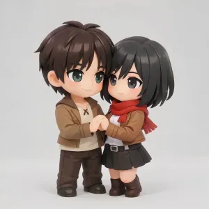 eren and mikasa