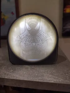Lithophane pictures housing