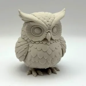 Classical Owl Figurine