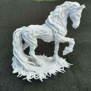 Vein-wood Fantasy Stallion with Adult Detail Finish