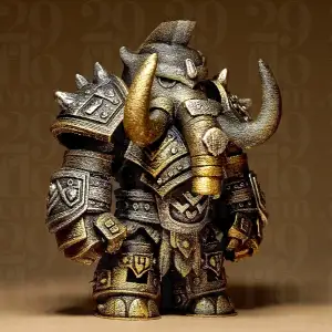 [3/4] Warrior Minis - MAMMOTH