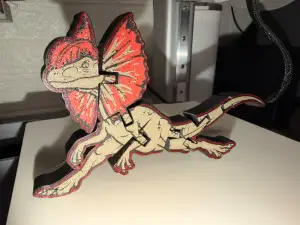 Flexi Dilophosaurus Fidget Toy