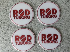 Rød Tuborg Coaster