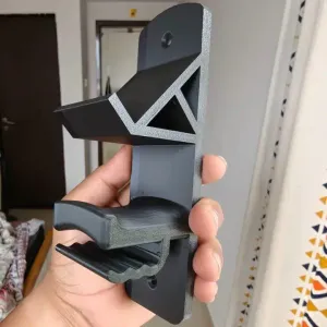 Controller and Headphone wall mount stand with Cable holder