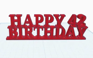 Happy Birthday 42