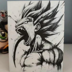 Hueforge Goku Super Saiyan with Venom