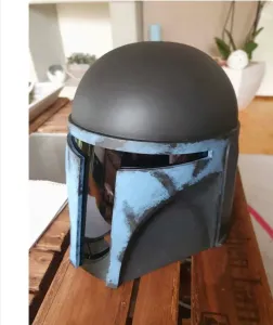 The Mandalorian helmet