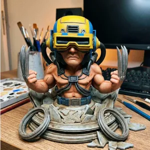 Wolverine Weapon X Bust | Logan Marvel | High Detail Figure