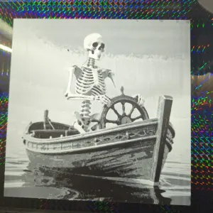 skeleton boat
