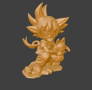 Goku and Puar