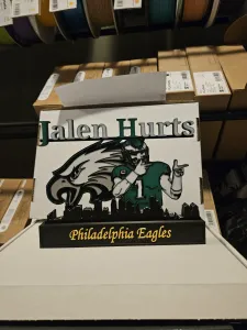NFL - Philadelphia Eagles Jalen Hurts display
