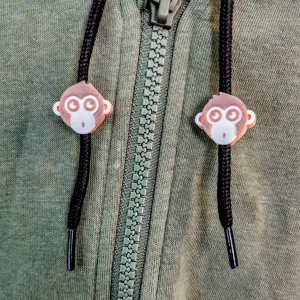 Monkey - Drawstring Bead