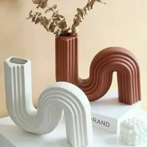 S Vase
Flower sequence vase - contemporary vases constructed