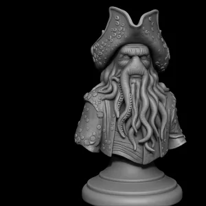 Davy Jones – 3D Printable Bust