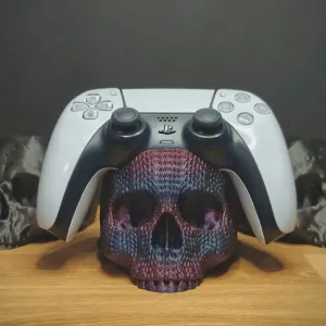 Skull Controller Stand | Version 2 | Knitted
