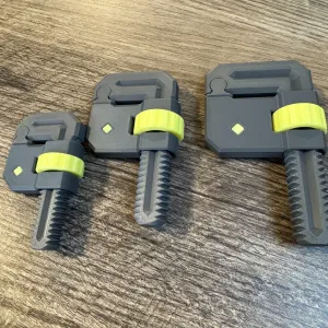Heavy Duty 3D Printed Clamps - No Support