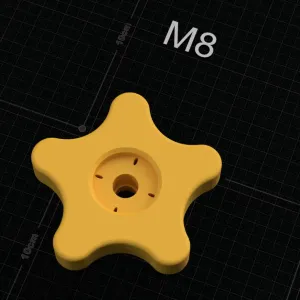 KNOB - PRONG INSERT - M8 [SET 5 of 7]
