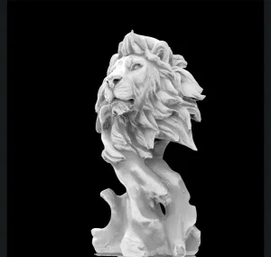 Lion on a Wood (Simba)