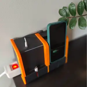 Cable management for Phone Holder