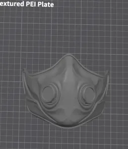 Half Mask Gas Mask Respirator Stylized Fantasy Steampunk