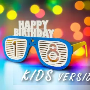Happy Birthday Party Glasses (Kids Version)