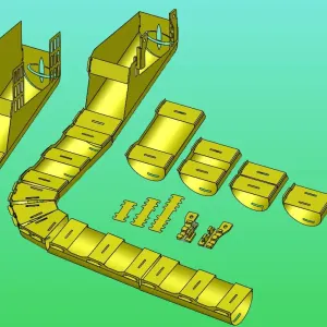 極輕薄竹屎滑道(通用型) Feather Light 3D Printer Poop Chute Universal