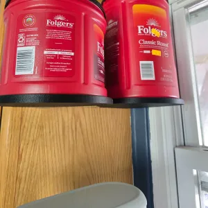 coffee container wall mount