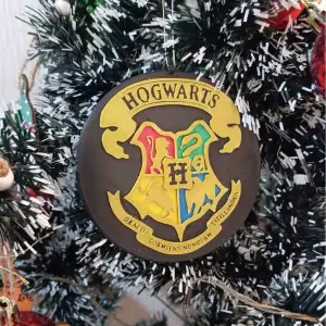ENFEITE NATAL HOGWARTS (HARRY POTTER)
