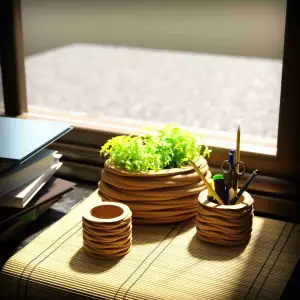 Rope Container / Planter Set