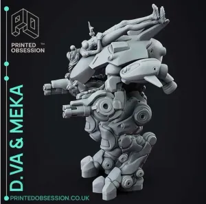 Overwatch - D.Va & Meka - Victory Pose