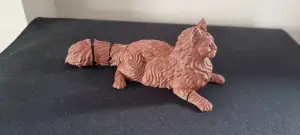 Articulated print in place Maine Coon cat-flexi