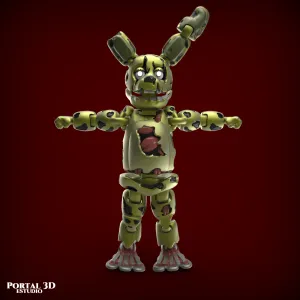 SPRINGTRAP PRINT-IN-PLACE WITHOUT SUPPORT