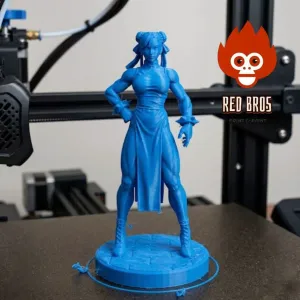 🌸 La Calma de la Guerrera – Chun-Li Statue (Pose Serena) ✨
