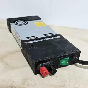 Bench power supply housing for MeanWell LRS 350 power suppl