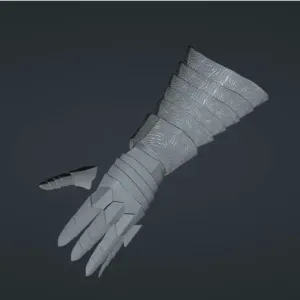 VARGRAM THE RAGING WOLF HAND ARMOR HIGHT DETAIL