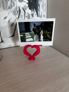 Heart instant photos holder