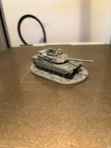Modern Battle Tank Miniature –Military Model