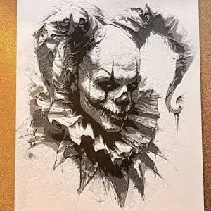 Hueforge Payasete Clown Wall Art