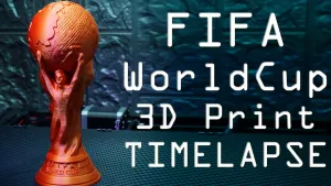 FIFA World Cup Trophy (No Infill Support Free Verison)