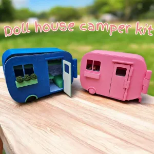 toy flexi doll house caravan kit- christmas gift