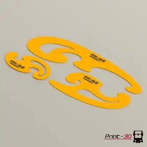 Curvigraph/French Curves/Burmester Templates (Bundle)