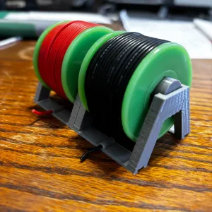 Wire spool holder