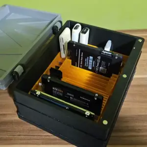 Durable storage box for SSD, SD, MicroSD and USB