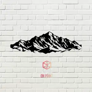 MOUNTAIN LANDSCAPE - 2D WALL ART #5