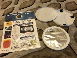 Solar Filter Set / Do it Yourself / Solar Eclipse